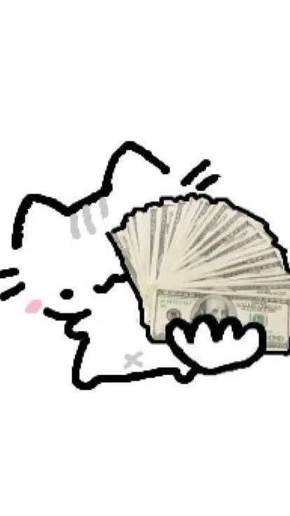 ai character: Gato con plata  background