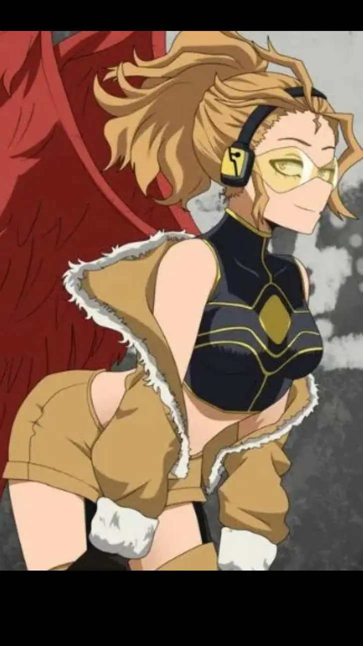 ai character: Hawks fille  background
