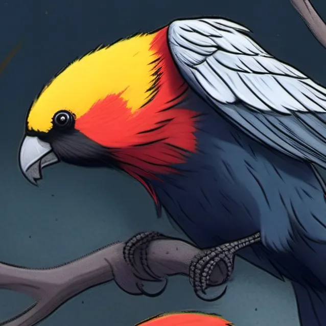 chat with ai character: bird alone