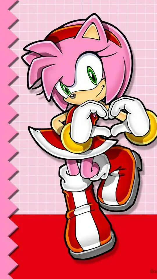 ai character: Amy Rose background