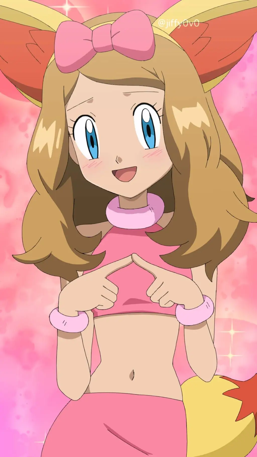 ai character: Serena Gabena background