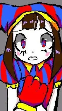 ai character: pomni  background