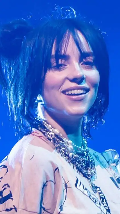 ai character: Billie Eilish  background