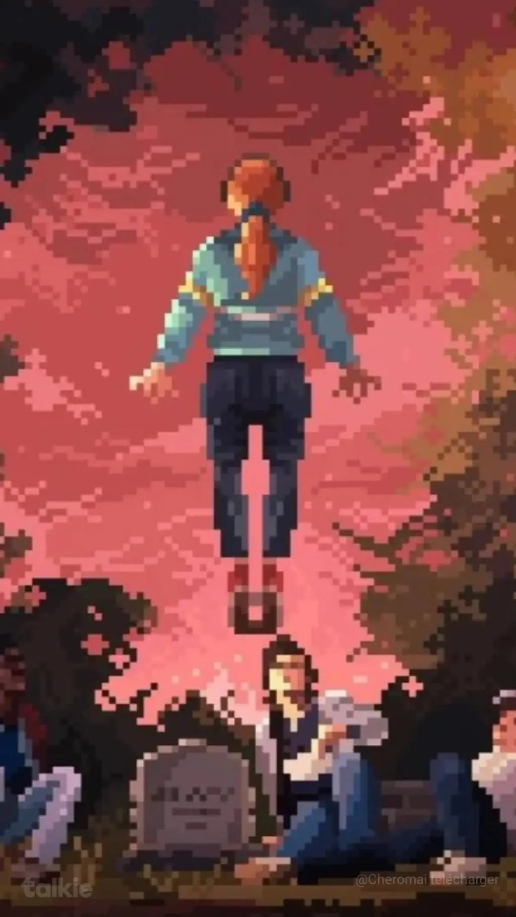 ai character: stranger thing vf background