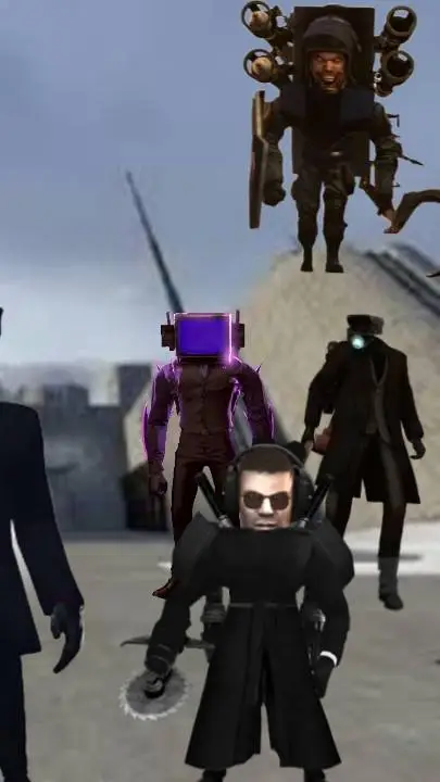 ai character: Skbidi Toilet  background