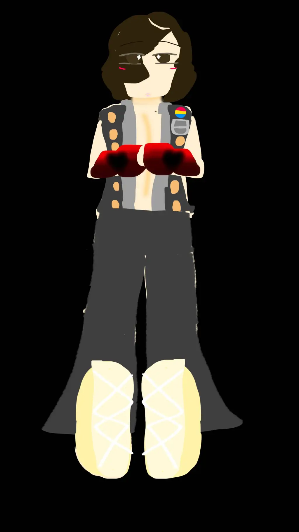 ai character: kyojiro x meadow background