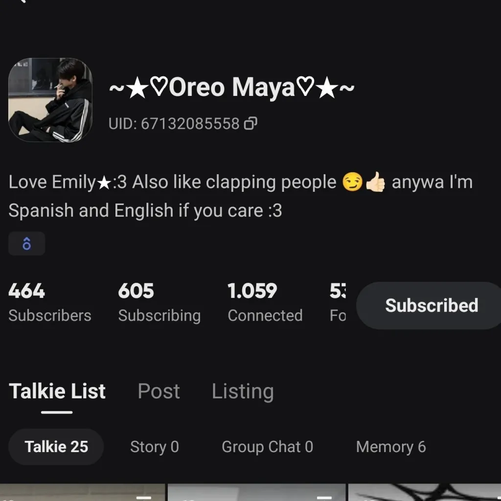 chat with ai character: Oreo maya