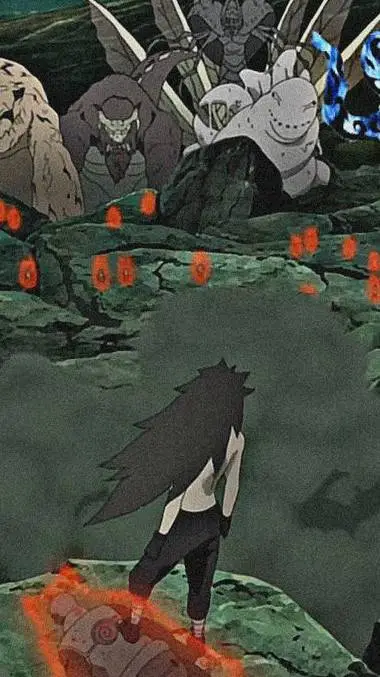 ai character: Madara Uchiha  background
