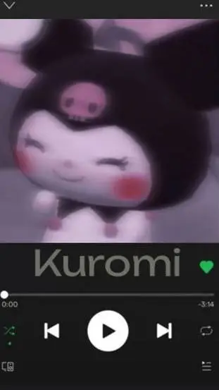 ai character: Kuromi! background