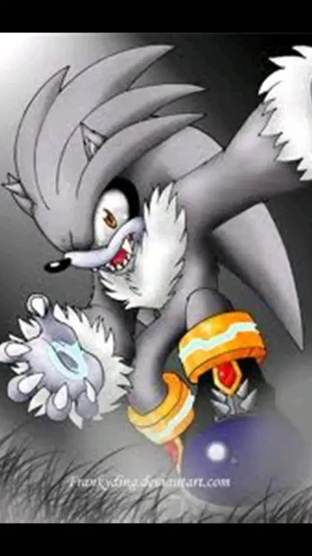 ai character:  Silver lobisomem background