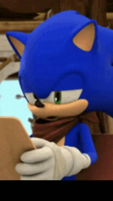 ai character: Sonic boom background