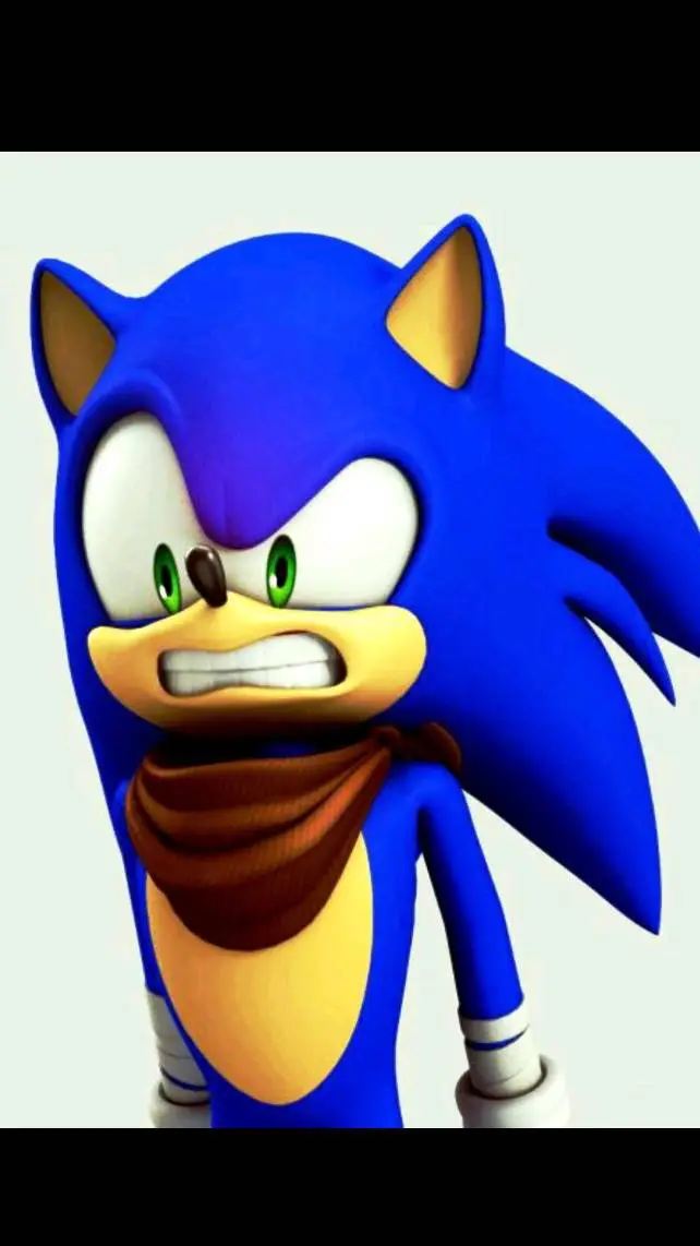 ai character: sonic  background