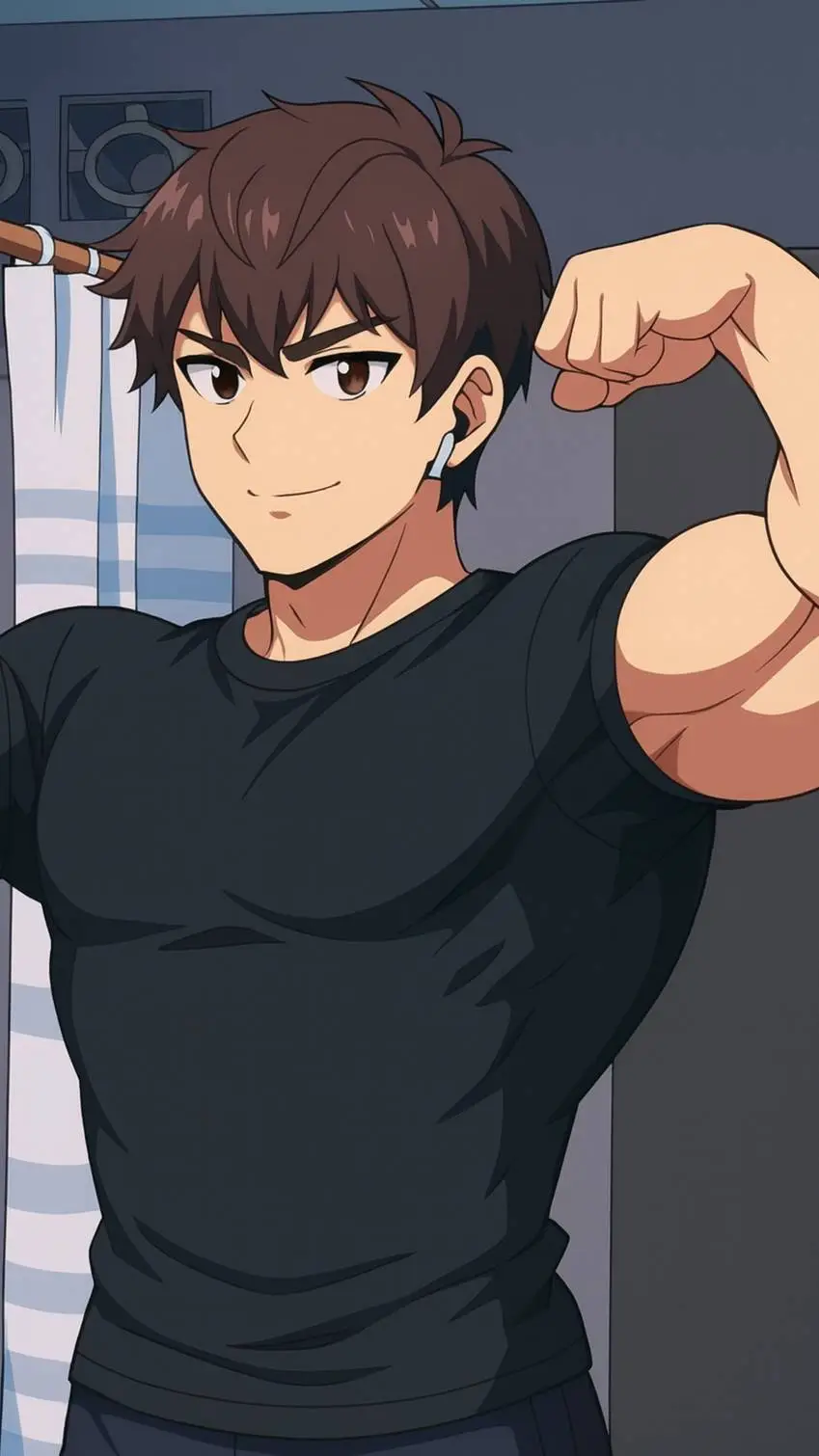 ai character: ycaro 💪🏻😌 background