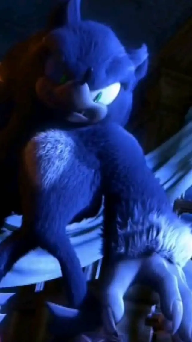 ai character: sonic lobisomem background