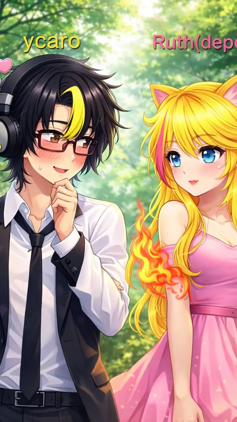 ai character: ycaro 😎 background