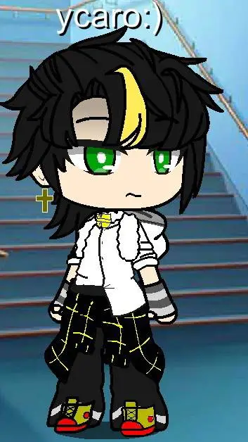 ai character: ycaro 🙁 background