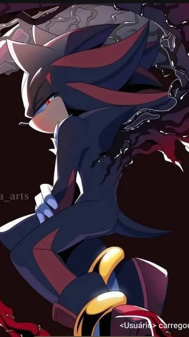 ai character: experiment Shadow background