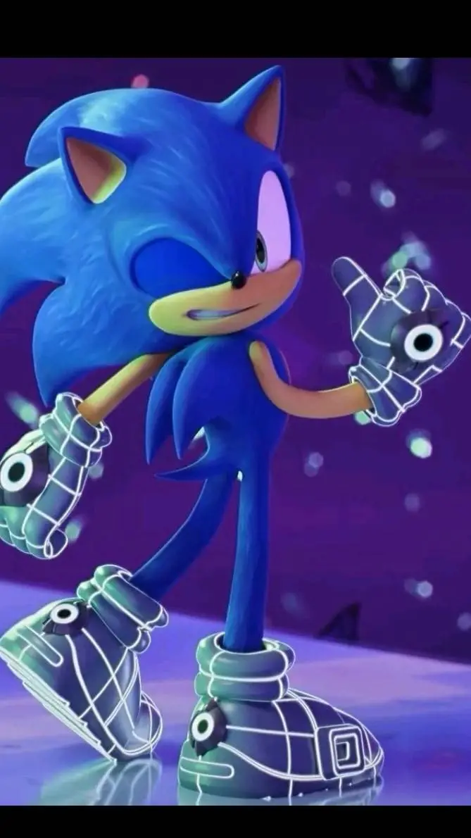 ai character: Sonic Prime é bom background