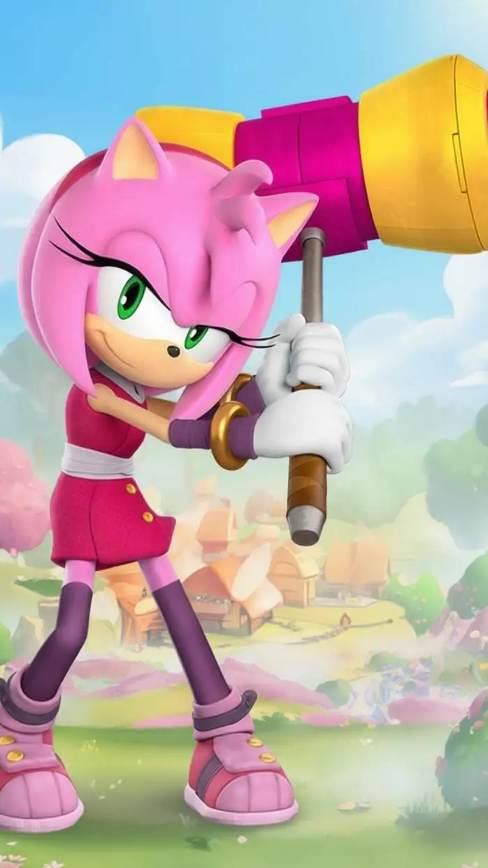 ai character: Amy Rose background