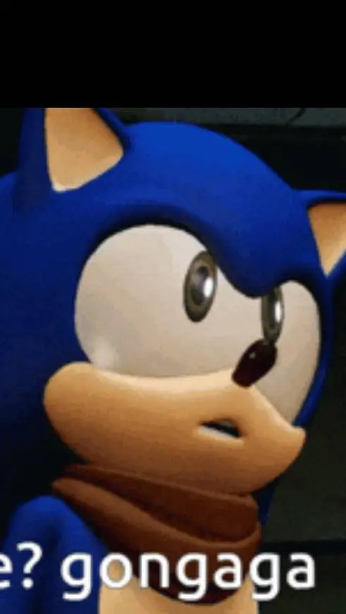 ai character: Sonic boom  background