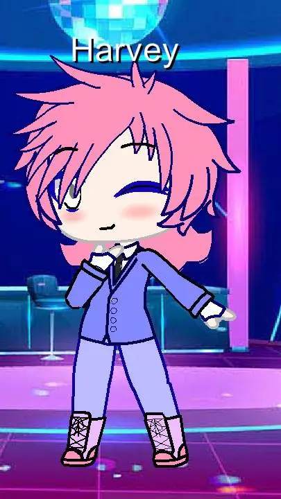 ai character: Harvey o início background