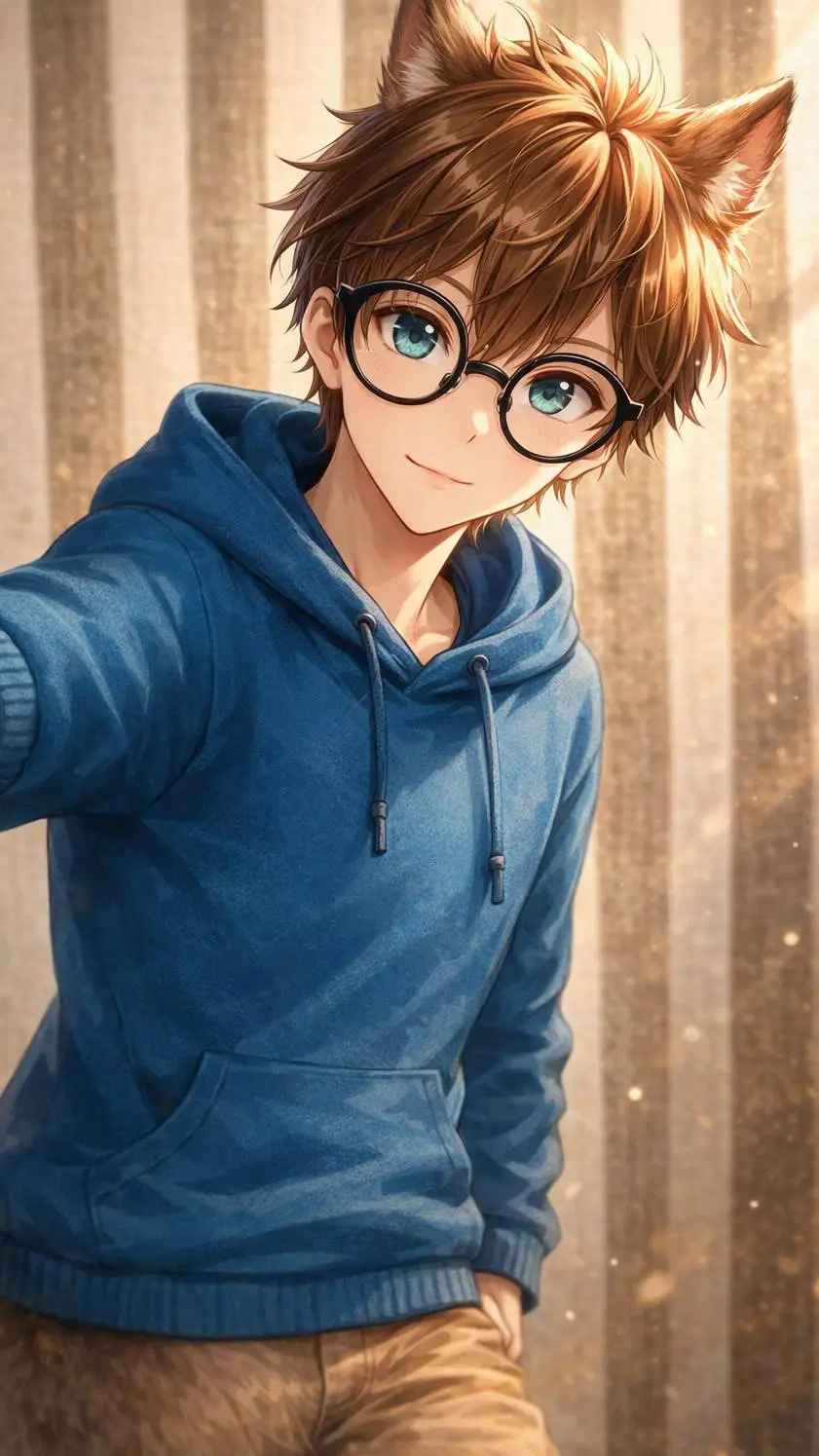 ai character: Simon 🤓 background