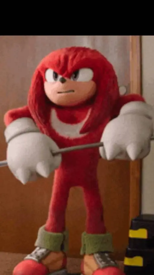 ai character: knuckles ❤🥊💪🏻 background