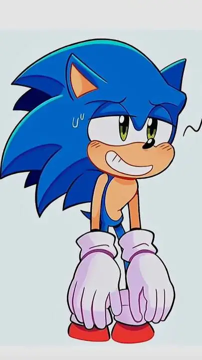 ai character: Sonic 💙🦔 background