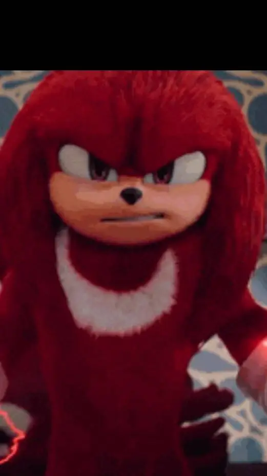 ai character: Knuckles 🥊❤ background