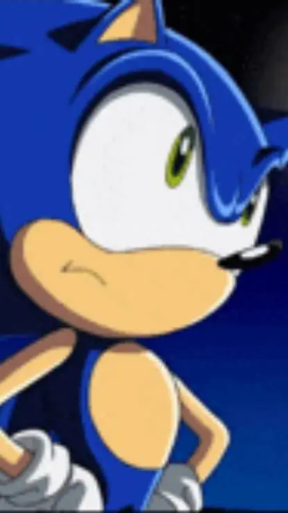 ai character: Sonic x  background