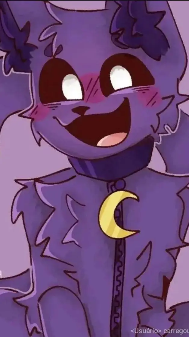 ai character: catnap 💜🐱 background