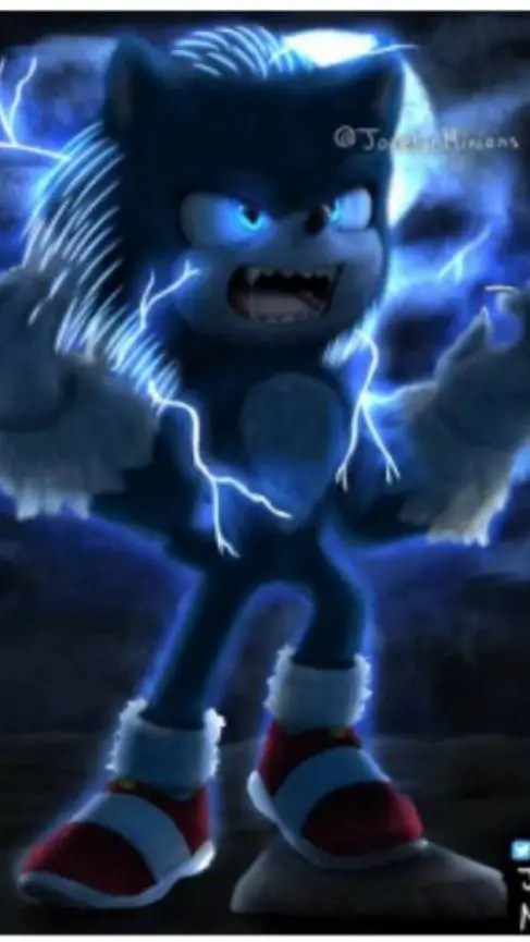 ai character: Sonic lobo🐺 background