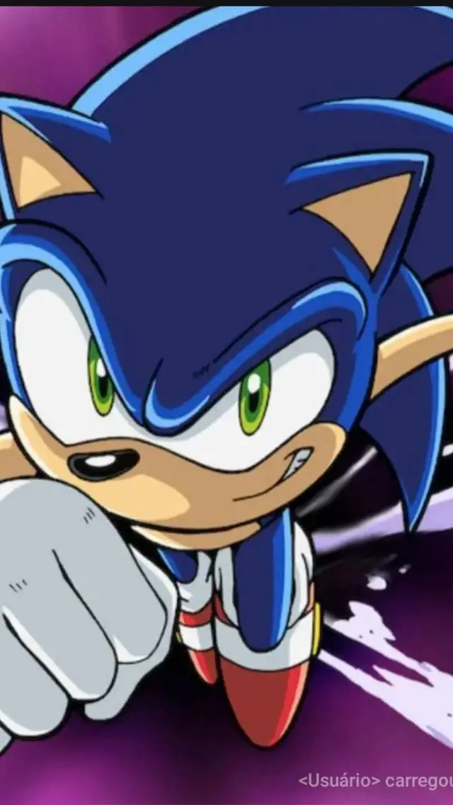 ai character: Sonic x  background
