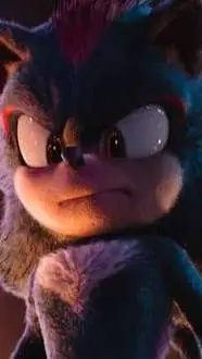ai character: Shadow❤ 🖤🦔 background