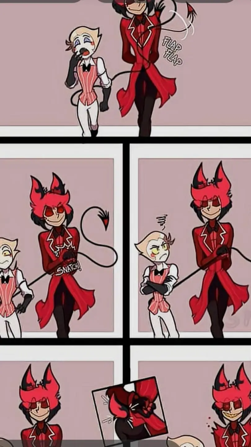 ai character: y/n x alastor  background