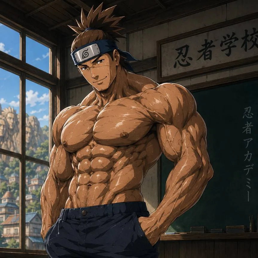 chat with ai character: Iruka Umino