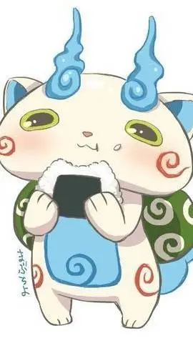 ai character: Komasan background