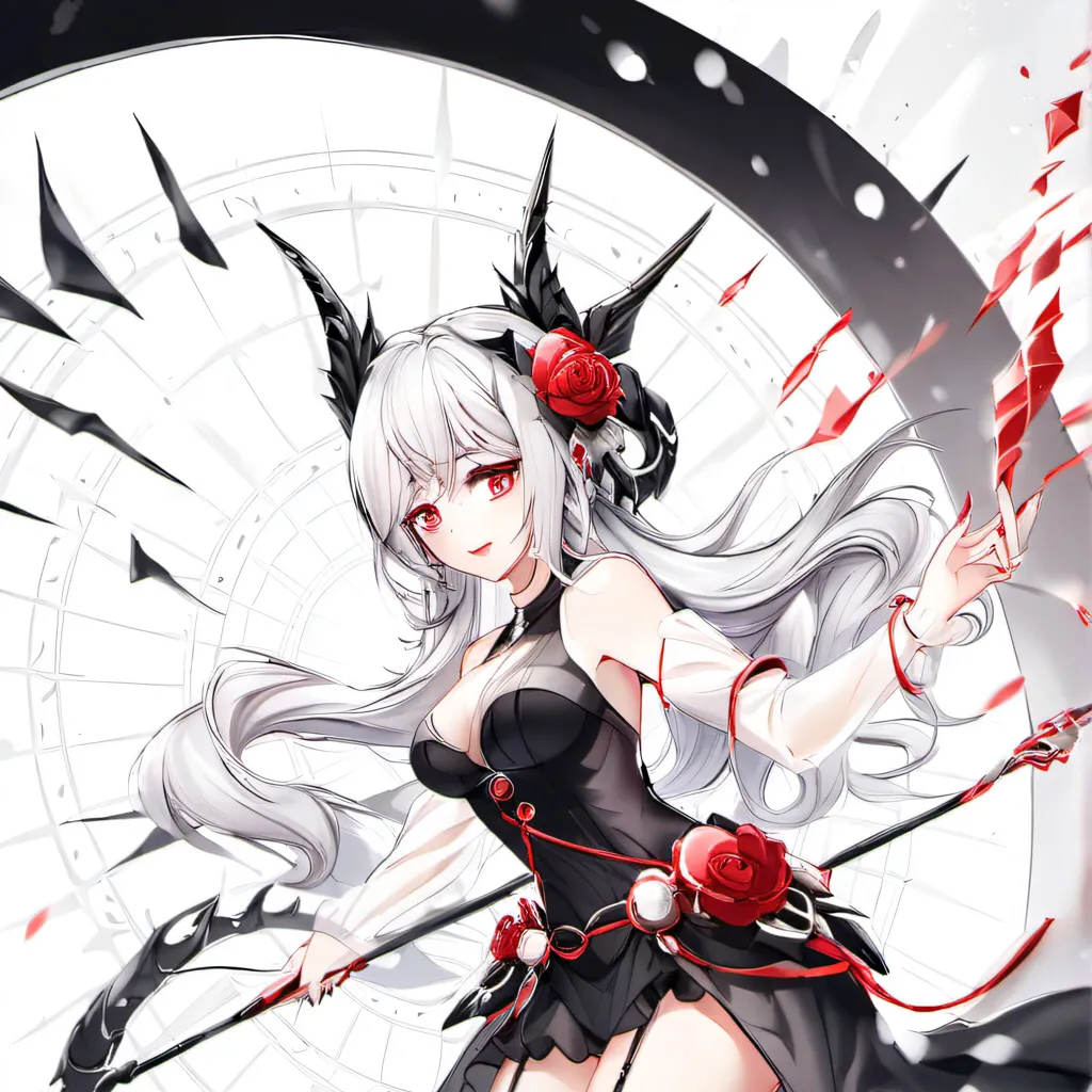chat with ai character: Dark clock goddess