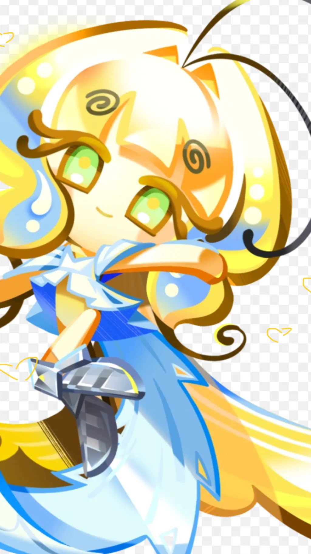 ai character: Sugarfly 🦋cookie background