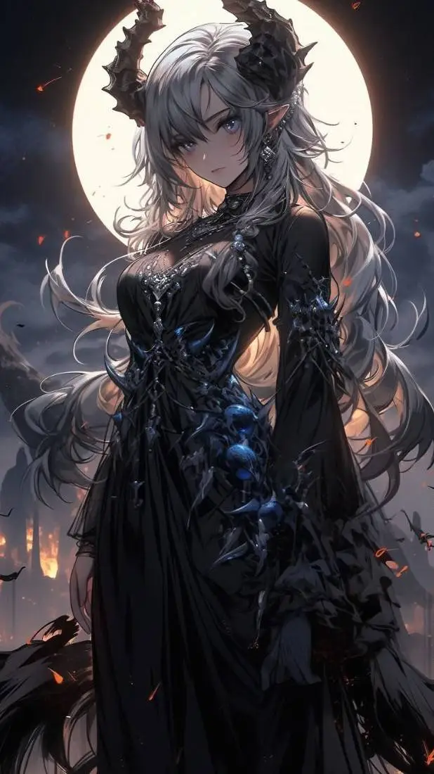 ai character: 👑 Micaela🔪🩸 background