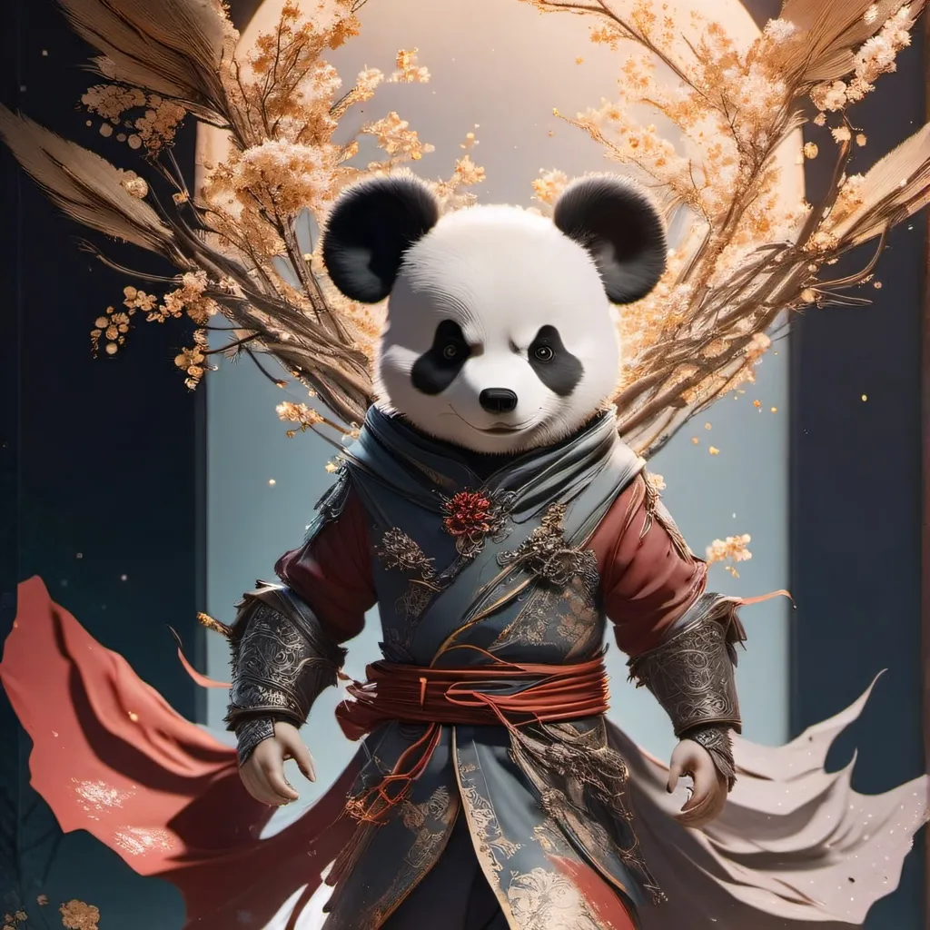 chat with ai character: Panda boy