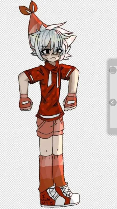 ai character: humano Shrimpo😦 background