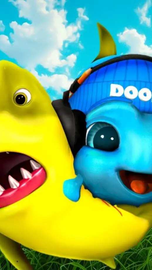 ai character: Doodle & Arkey!  background