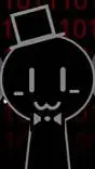 ai character: black  background