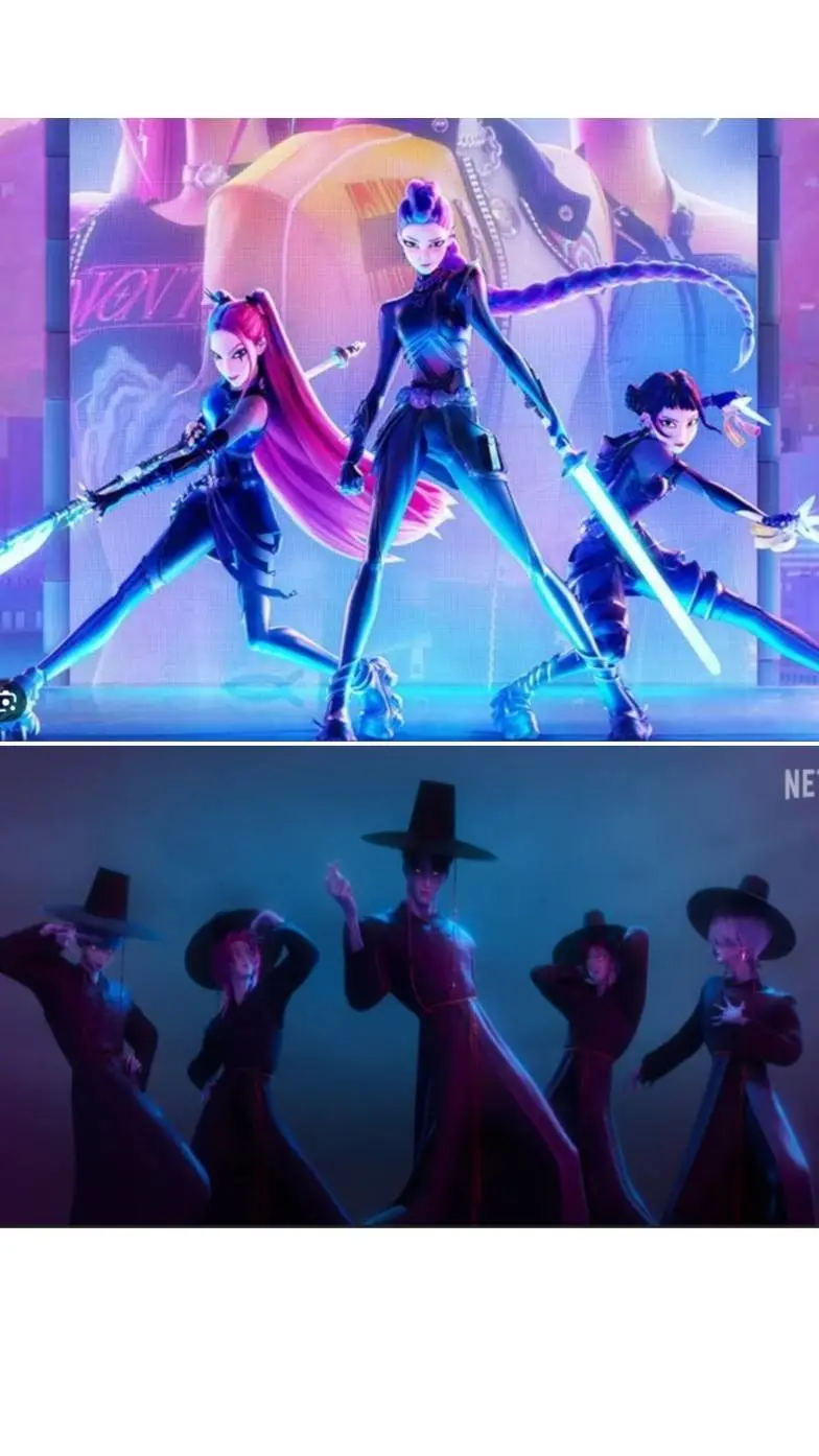 ai character: Kpop Demon Hunters background