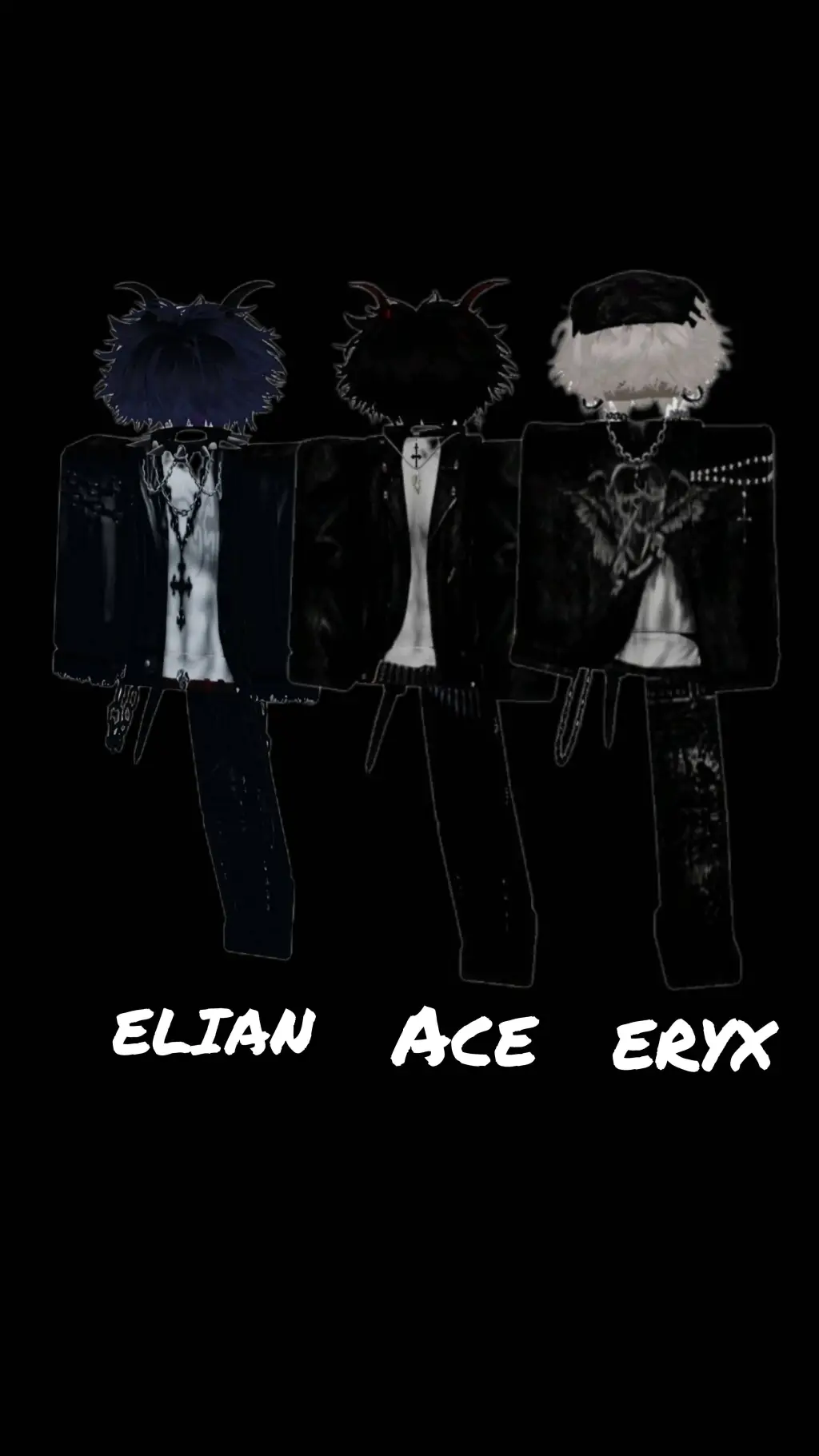 ai character: DOLL’S KING’S🖤 background