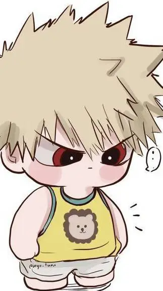 ai character: KATSUKI BAKUGUO BB background