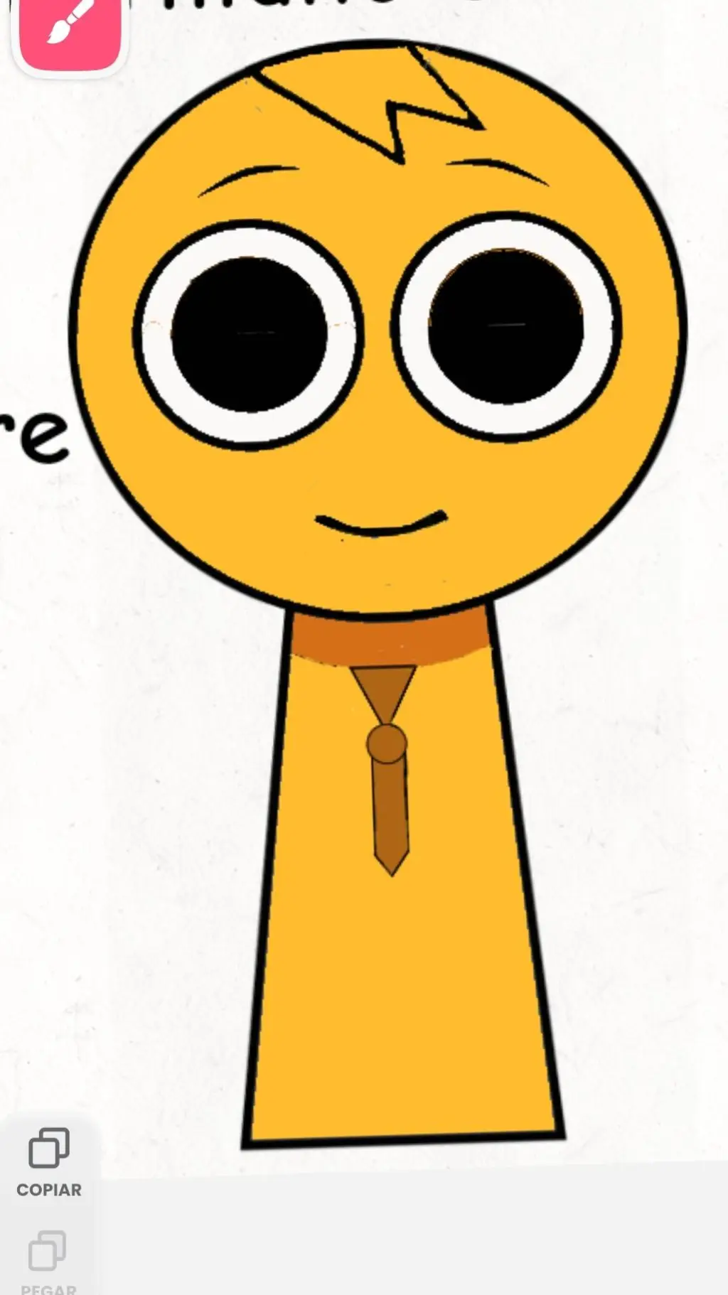 ai character: Gold  background