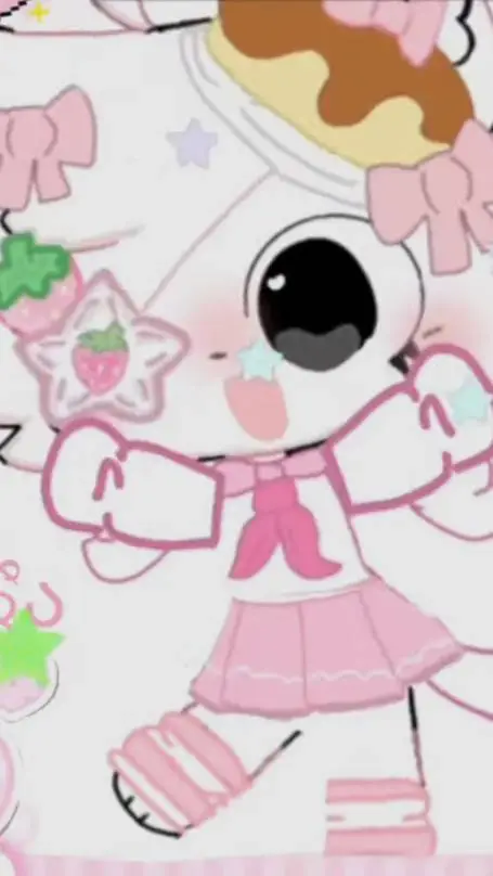 ai character: Emoji cat cute 1 background