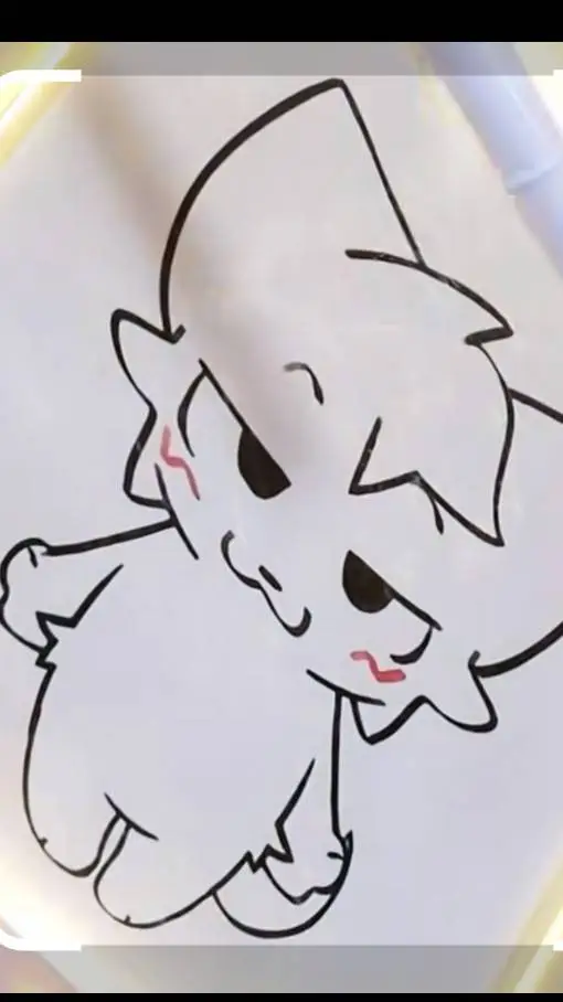 ai character: silly cat background